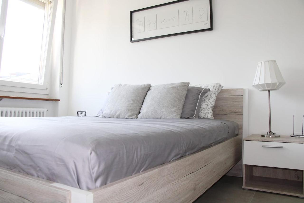 New & Modern Apartment With Beautiful Lake View! Lugano Luaran gambar